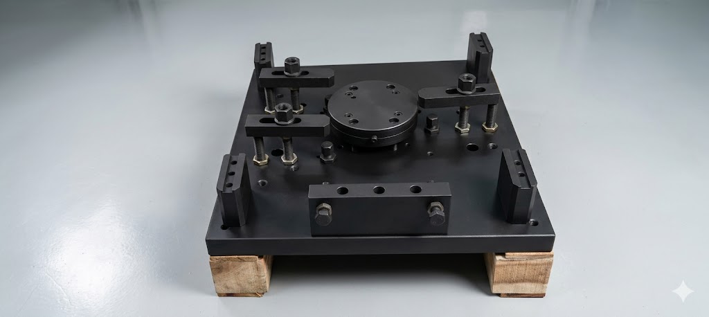 Jig fixture assembly — JMC Engineering tool room, Padi, Chennai