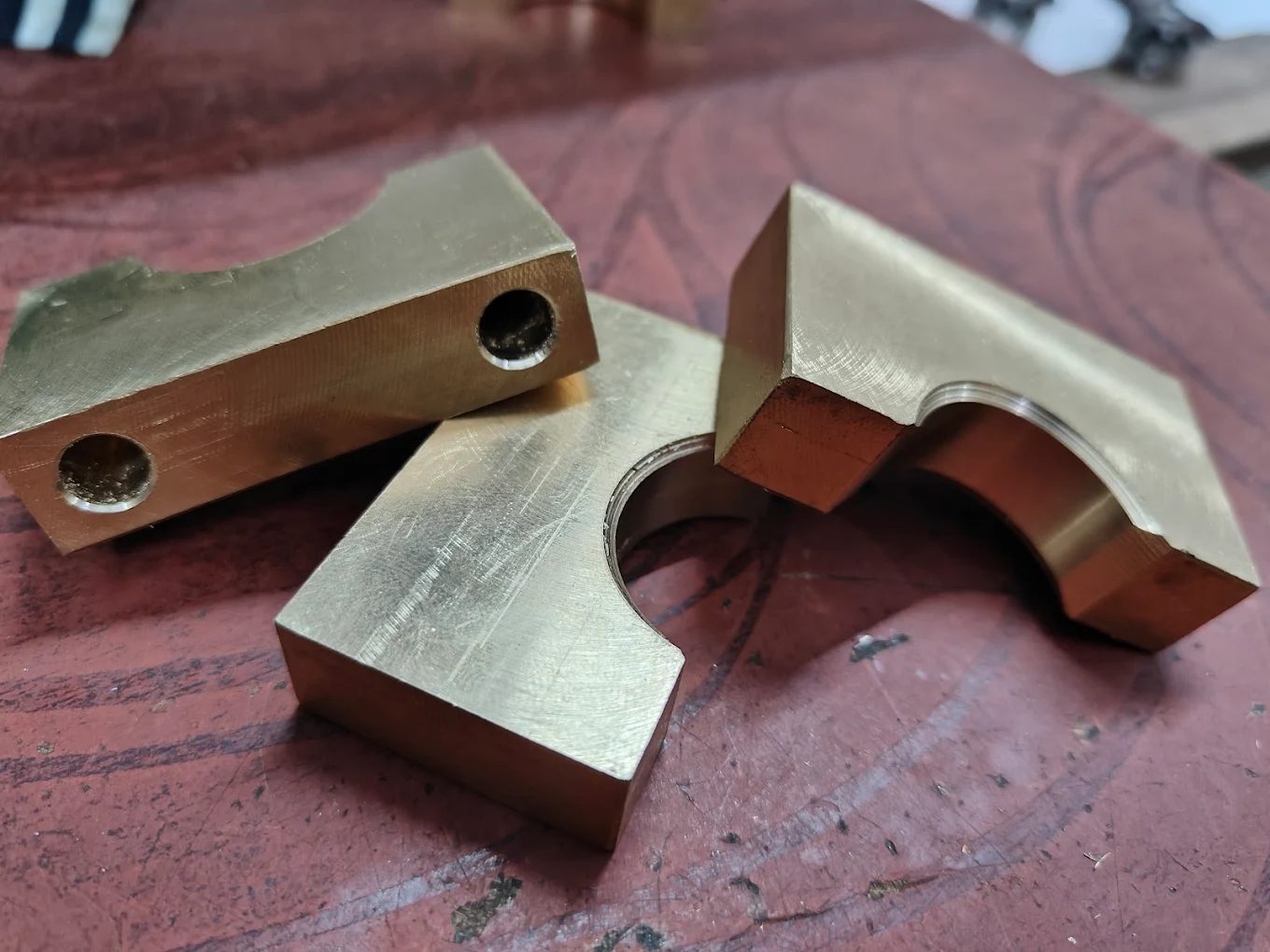 It is a part to hold and locate the pipe model machined components which is delicate in nature